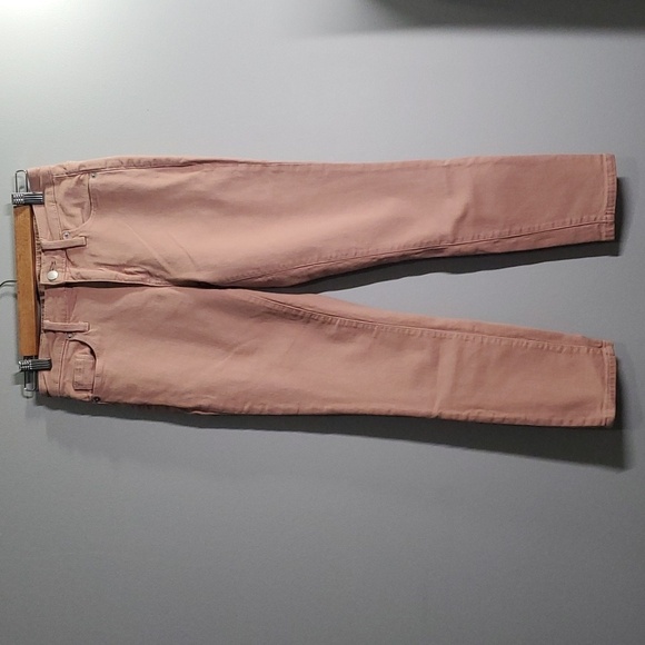 Universal Thread jeans Womens size 2 Pink High Rise Skinny Crop - Picture 1 of 15